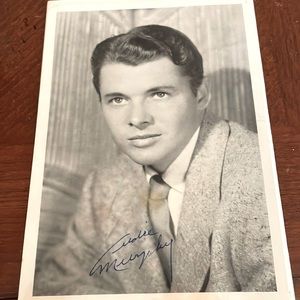 Original signature, Audie Murphy